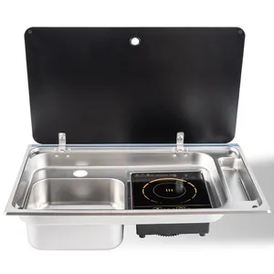 Wholesale Stainless Steel Recreational Vehicle Motorhome Camper Van Caravan RV Sink Or RV Sink And Stove Cooktop