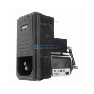 Agent Service 6Edl 4Cm L <span class=keywords><strong>Corcom</strong></span> Power Entry Connector Houder Mannelijke Blades Module Iec 320-c14 6Edl-4Cm Panel Mount Snap-In - Product Image 1