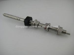 Tornillos de montaje de Panel Solar de acero inoxidable M10 M12, tornillos de doble extremo - Product Image 3