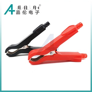 Abrazaderas <span class=keywords><strong>de</strong></span> cocodrilo <span class=keywords><strong>de</strong></span> plástico JIALUN 30Amp, abrazaderas <span class=keywords><strong>de</strong></span> batería <span class=keywords><strong>de</strong></span> refuerzo <span class=keywords><strong>de</strong></span> puente <span class=keywords><strong>de</strong></span> <span class=keywords><strong>coche</strong></span> rojo y negro - Product Image 2