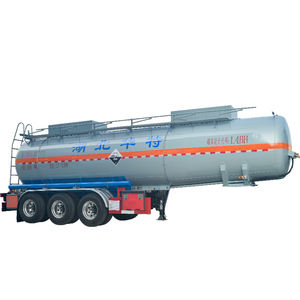 Vente d'usine de transporteur de semi-remorque de réservoir de cargaison en acier résistant à la corrosion de grand volume avec le prix favorable - Product Image 5
