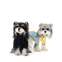 PAWSMOMENT Vêtements pour chiens très demandés, Nouveauté printemps-automne, Chemise en coton pour Teddy et Corgi, Style décontracté color block