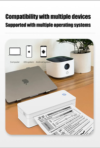 A401 203dip di động cho <span class=keywords><strong>Bluetooth</strong></span> Nhiệt Nhà Máy in mini <span class=keywords><strong>A4</strong></span> Kích thước điện thoại di động điều khiển từ xa máy in tài liệu Chứng Khoán không dây - Product Image 6