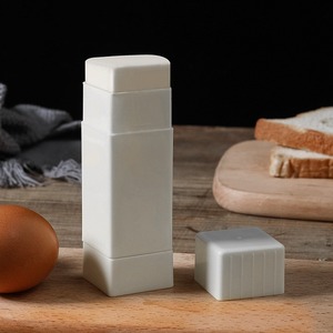 Portable Butter <b>Storage</b> <b>Box</b> Solid Butter Stick Spreader Rotary Applicator Kitchen Baking <b>Tools</b> Plastic Butter Holder - Product Image 6