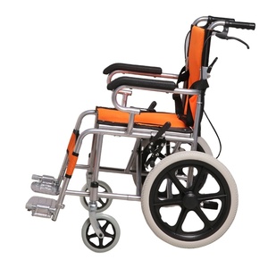 Sillas de <span class=keywords><strong>ruedas</strong></span> manuales para niños y ancianos, suministros de cuidado médico, ultraligeras, sin peso - Product Image 5