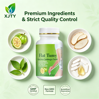 Compléments alimentaires botaniques à marque privée OEM, comprimés naturels pour un ventre plat, Garcinia Cambogia, perte de poids saine et sûre, brûleur de graisse