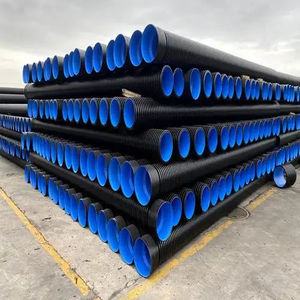HDPE đôi tường sóng ống PE Cống Thoát Nước ống với đường kính DN200-DN1000 - Product Image 4
