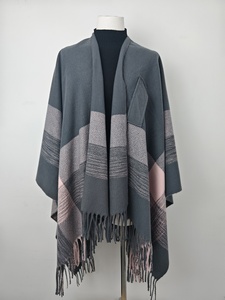 <strong>Traditional</strong> Polyester <strong>Scarf</strong> <strong>Shawl</strong> Women's Jacquard Cashmere <strong>Shawl</strong> Warm Jacquard Floral Design Autumn Polyester Winter Wrap Logo - Product Image 5
