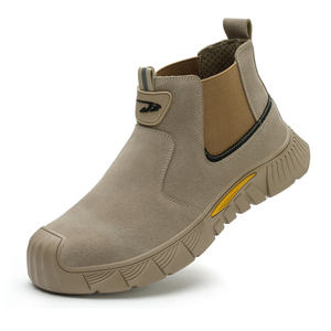 Chaussures <span class=keywords><strong>de</strong></span> Sécurité Anti-Écrasement pour <span class=keywords><strong>Femme</strong></span> avec Embout en Acier, Style Chelsea Bas, en Cuir Bleu pour Soudage en Hiver, Dropshipping Disponible - Product Image 2