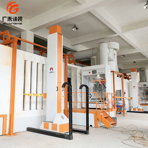 Chất lượng cao tĩnh điện chất lỏng phun sơn máy tự động Họa Sĩ phun gian hàng phục hồi tốc độ trên 98% - Product Image 3