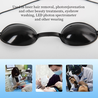 Masque oculaire en silicone de haute qualité pour lit de bronzage, lunettes de protection infrarouges pour la protection des yeux à usage domestique, vente en gros