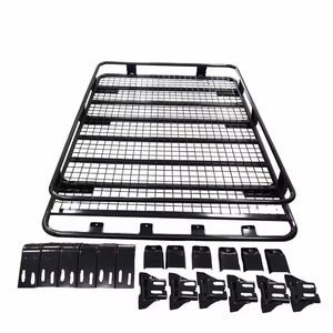 Porte-bagages de toit en acier Unity RRS-10 4X4 pour Discovery Defender, montage sur gouttière, porte-bagages de toit de voiture pleine longueur avec capacité de charge de plus de 100 kg - Product Image 2