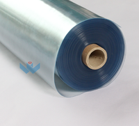 Rouleau de film PVC transparent souple de 1 mm d'épaisseur, imperméable, pour sols, couvre-table, décoration, fabriqué en Chine