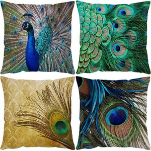 Tùy Chỉnh Màu Xanh Đại Dương Vuông Linen Gối Đệm Bao Gồm Tùy Chỉnh Thiết Kế Cá Biển Hentai Động Vật Trang Trí Nội Thất Cổ Điển Cho Khách Sạn Nhà - Product Image 6