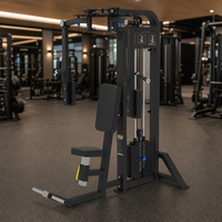 Appareil Commercial de Musculation des Deltédaux Postérieurs (Fly Machine) avec Sélecteur de Poids pour Entraînement des Épaules en Salle de Sport