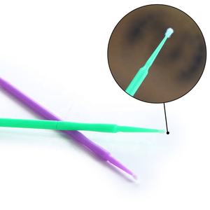 메이크업 청소 면봉 라운드 팁 스틱 눈썹 속눈썹 마이크로 브러시 마이크로 블레이드 Pmu 공급 적용 도구 - Product Image 5