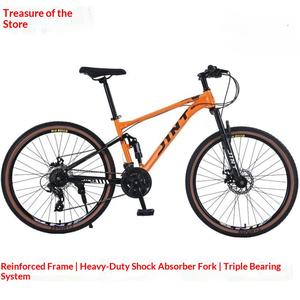 Bicicletta da Montagna Cross-Border Downhill Soft-Tail per Uomo e Donna, Doppio Ammortizzatore, Fuoristrada, Cambio a Velocità Variabile, Freni a Disco Doppi, 26 Pollici - Product Image 2