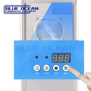 ブルーオーシャンステンレス鋼ソフトアイスクリームメーカー3ノズル付きフロアスタンドフルーツミルク水ナッツ用途 - Product Image 5