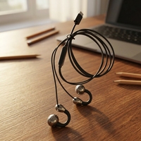 Headset Earbud Berkabel 3.5mm Warna-warni Laris 2026 Dengan Mikrofon Handsfree Earphone Sport untuk Ponsel