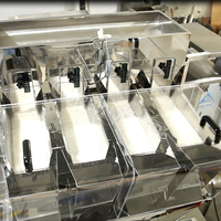 Machine d'emballage et de remplissage entièrement automatique de haute précision pour granulés plastiques, sucre et sel de l'industrie alimentaire, destinée aux sacs