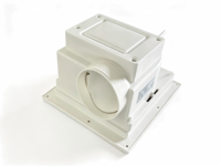 Ventilateur d'extraction de plafond pour salle de bain, durable, CR210YA2, 100 CFM, silencieux 42 dB, moteur AC 35 W, 120 V, fascia 250 mm
