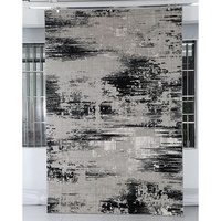 Tapis et moquette de luxe au design épuré pour salon, tapis noir sur mesure, tapis en rouleau pour chambre