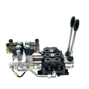 Vanne de commande directionnelle sectionnelle électro-hydraulique à double effet DCV60 60L/min 2 bobines, Fabricant direct et OEM/ODM - Product Image 5