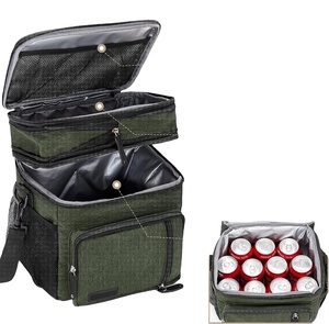 Free Sample Large Capacity Foldable Food Delivery Picnic Camping <b>Lunch</b> <b>Bag</b> Useful Portable Insulated Basket Cooler <b>Bag</b> - Product Image 1