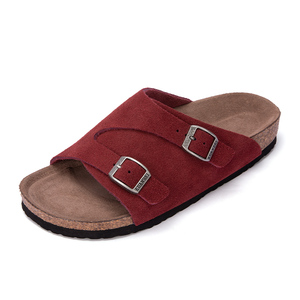 Sandalias Unisex de Corcho Ligero y Transpirable con 2 Tiras y Plantilla de Cuero Vacuno con Soporte de Arco, Modelo Zurich - ¡Gran Oferta! - Product Image 1