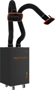 Extractor de Humos de Soldadura Móvil CE, Purificador de Humos de Soldadura con Brazos Dobles y Limpieza Automática de Cenizas para Soldadura de Metales - Product Image 5