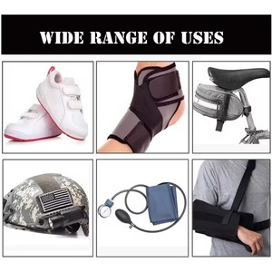 רצועות סקוץ' רב-מידותיות, 100% פוליאסטר, חוזק גבוה, עם תרמיל או לבגדים, רצועות סקוץ' ידידותיות לסביבה - Product Image 2