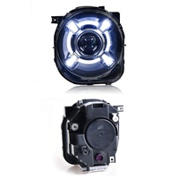 Ensemble de phares avant de voiture pour Jeep Renegade 2015-2018 Mise à niveau Nouveau projecteur de phare LED Lentille de projecteur de phare de voiture Accessoires de haute qualité