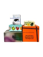 Boîtes cadeaux alimentaires personnalisées avec logo imprimé, emballages pour noix et graines, boîtes souvenir colorées, crabe grisonnant, commandes personnalisées acceptées, fabriqué en Chine