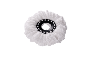 Kit de <span class=keywords><strong>nettoyage</strong></span> de sol domestique avec <span class=keywords><strong>roulettes</strong></span> Doublure en acier inoxydable <span class=keywords><strong>Seau</strong></span> circulaire Vadrouille à poignée plate - Product Image 3