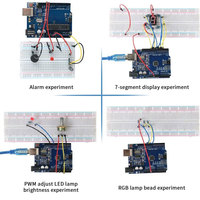 RFID Starter-Entwicklungskit für Uno3 Starter-Kits Elektrisches DIY-Entwicklungs-Lernset Elektronische Komponenten