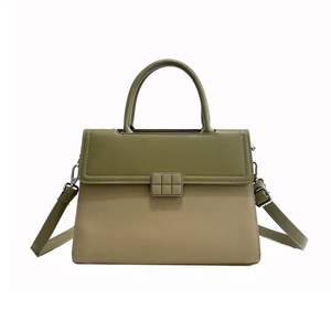 Bolso Bandolera Moderno para Mujer, de Gran Capacidad, con Forro de Cuero, Diseño Hecho a Mano con Contraste de Color - Product Image 2