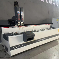 Routeur CNC professionnel Fanuc 4 axes à double tête, machine de fraisage et de perçage, rotation à 180 degrés, haute précision, traitement de l'aluminium