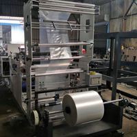 Volledig automatische 4-in-1 zijdelingse verzegelmachine voor zachte lus-, patch- en poly-trekzakken