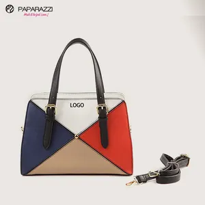 M5832 New Arrivals 2023 wholesale designer Handbags fashion Ladies Hand Bags colors block saffiano Woman Shoulder Bags