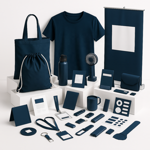 Paquete <span class=keywords><strong>de</strong></span> Artículos Promocionales para Eventos con Logotipo: Camiseta, Lanyards, Cuaderno y Mochila para Conferencias y Ferias Empresariales - Product Image 1