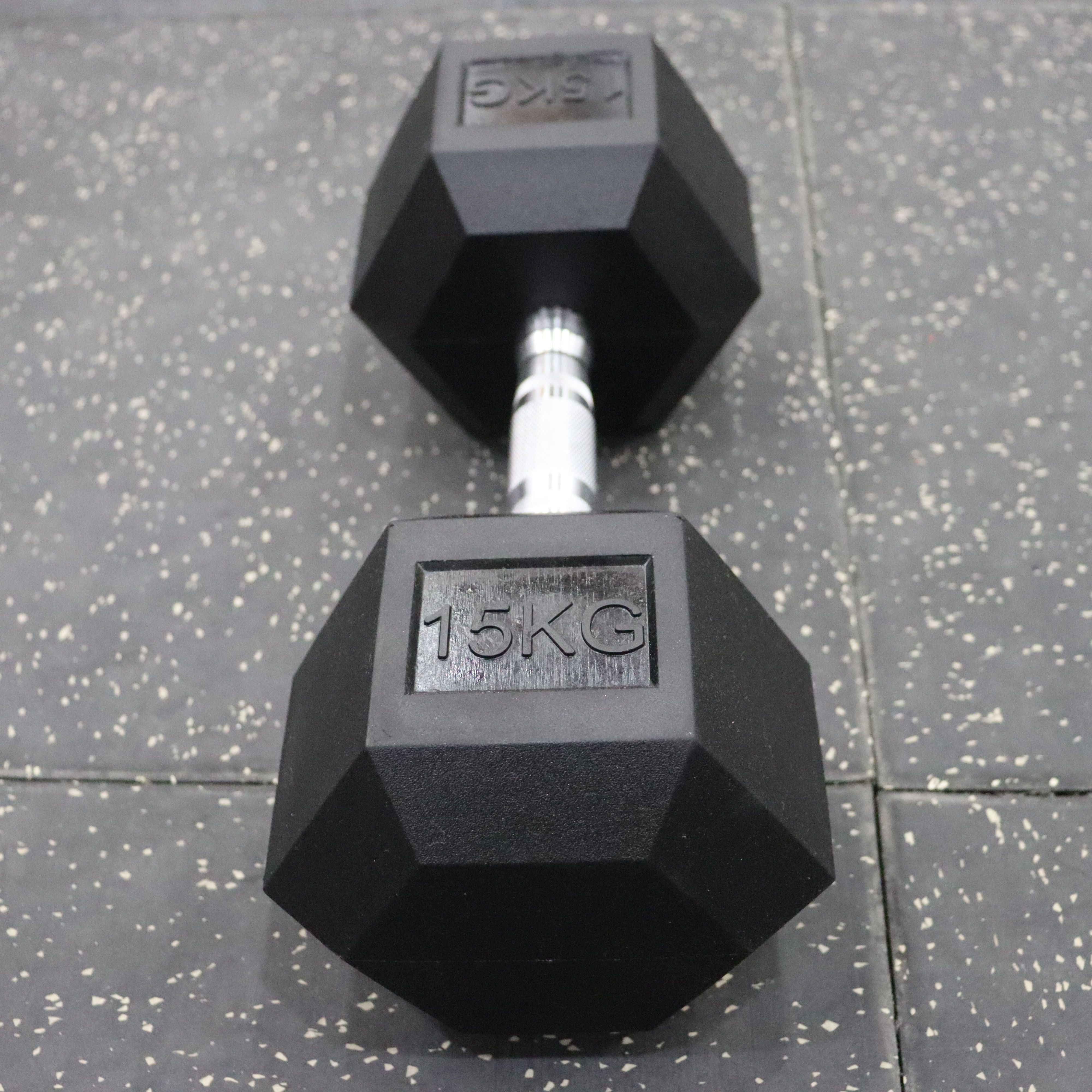 Cast Iron Fitness Hex Dumbbell Rubber Encased Manufacturers Non-slip Grip Cast Iron Exercise Dumbbells Set