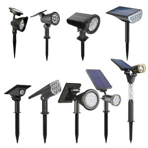 Extérieur étanche solaire 3 Modes d'éclairage Solaire Paysage Lumières pour l'extérieur Jardin Solaire <span class=keywords><strong>Spot</strong></span> Lumières - Product Image 1