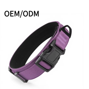 कुत्ते के प्रशिक्षण के लिए समायोज्य भारी शुल्क धातु बकल नरम पॉलिएस्टर/नायलॉन सामग्री - Product Image 1