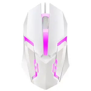 Factory Direct Luminous Game Mouse Wholesale Custom USB Computer Mouse X1 X5 Backlit Wired Mouse Cross-Border