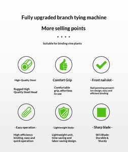 Nuovo Legatore Manuale per Piante da Giardino, Attrezzo per Legare Viti e Rami, Strumento per Potatura - Product Image 4