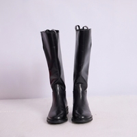 Nuevas Botas de Cuero Aprilake hasta la Rodilla para Mujer