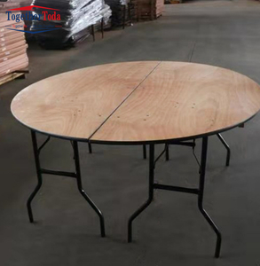 Mesa de Comedor Moderna de Madera, Diseño Plegable Portátil, para Bodas al Aire Libre, Banquetes, Fiestas, Sala de Estar, Alquiler de Muebles para Hoteles - Product Image 6