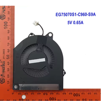 Kipas Pendingin CPU GPU Laptop DC 5V untuk Dell G16 7630 7635 G15 5530 Pendingin Notebook Gaming Radiator EG75070S1 C950 C960 C930 C940