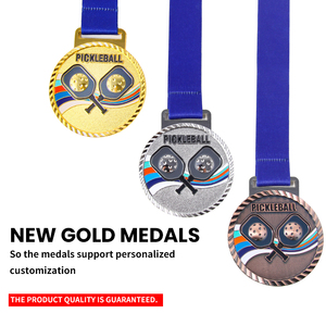 Medallas de Pickleball Personalizadas, Recuerdos de Eventos Deportivos Promocionales de la Serie de Premios de Competición de Pickleball Más Vendida de <span class=keywords><strong>JZ</strong></span> Europe - Product Image 6