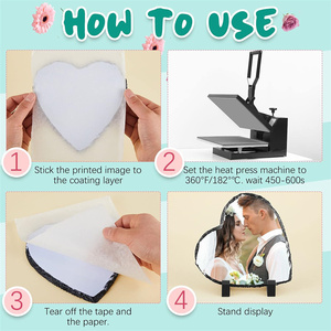 Vendita calda <span class=keywords><strong>a</strong></span> <span class=keywords><strong>forma</strong></span> <span class=keywords><strong>di</strong></span> <span class=keywords><strong>cuore</strong></span> pietra pietra ardesia <span class=keywords><strong>cornice</strong></span> per foto <span class=keywords><strong>a</strong></span> sublimazione con Design unico - Product Image 5